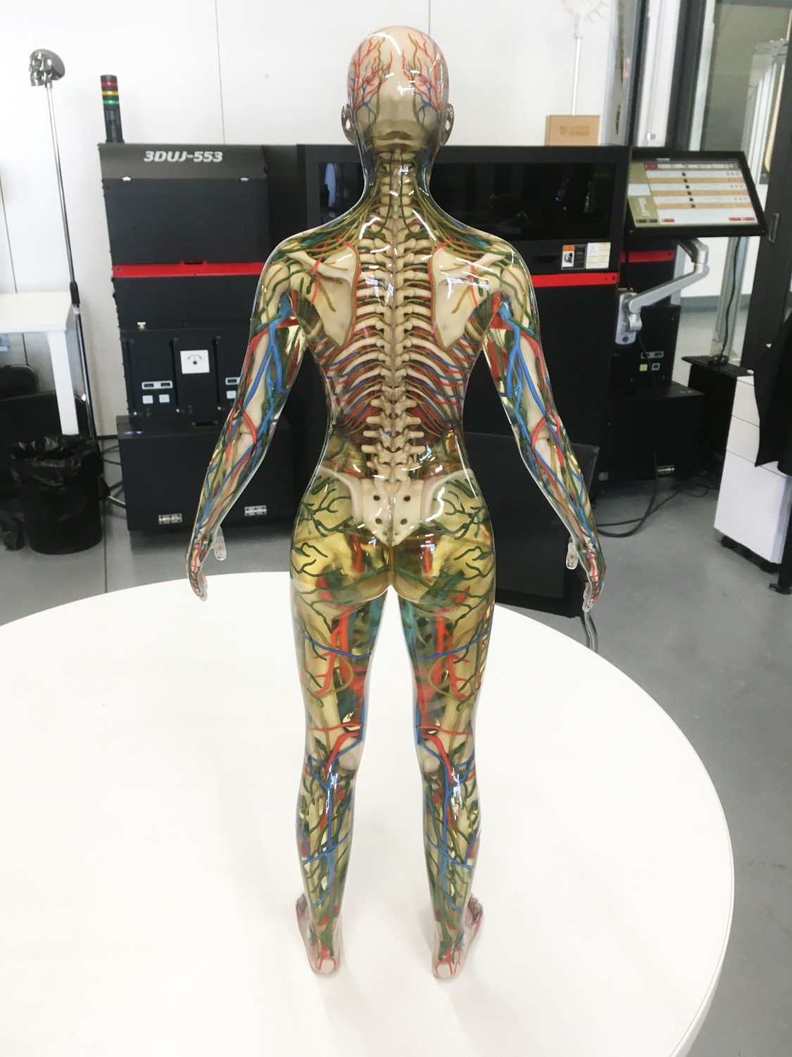 Eat your heart out Westworld: Cleaning 3D printed full-colour models